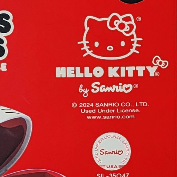 Hello Kitty Bluetooth Wireless Earbuds w/ Charging Case, Mic | White Red | NEW - Picture 5 of 6